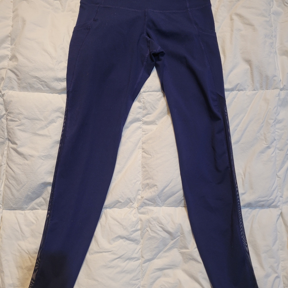 Old Navy Active Women's Legging Go-Dry Navy-Blue Size Medium